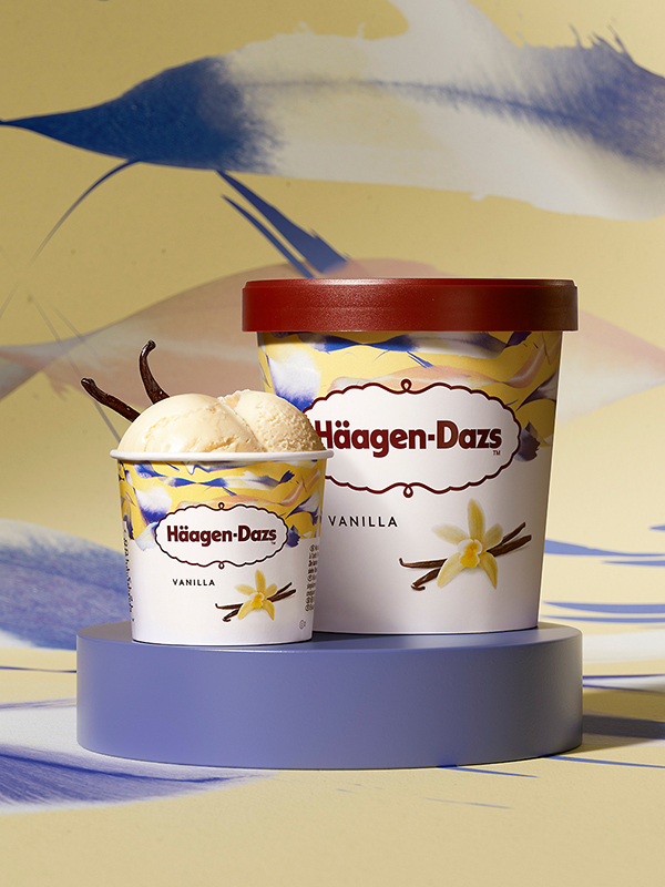 Haagen-Dazs Vanilla Minicup Ice Cream